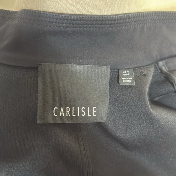 Carlisle Women's Black Moto Tailored Jacket size 4 - Picture 11 of 11